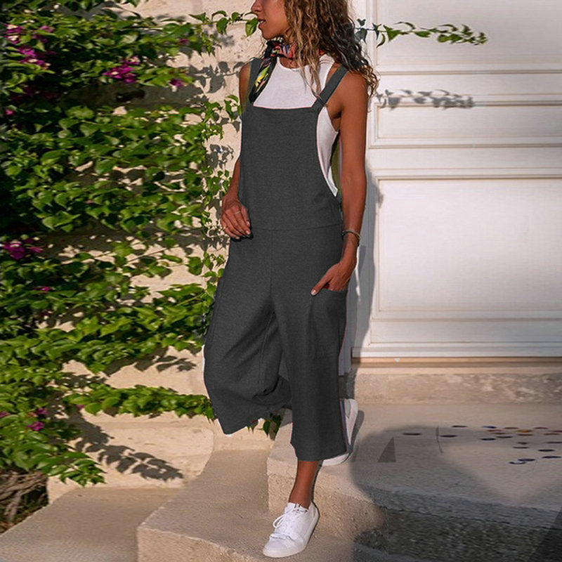 Féline - Casual Culotte Jumpsuit
