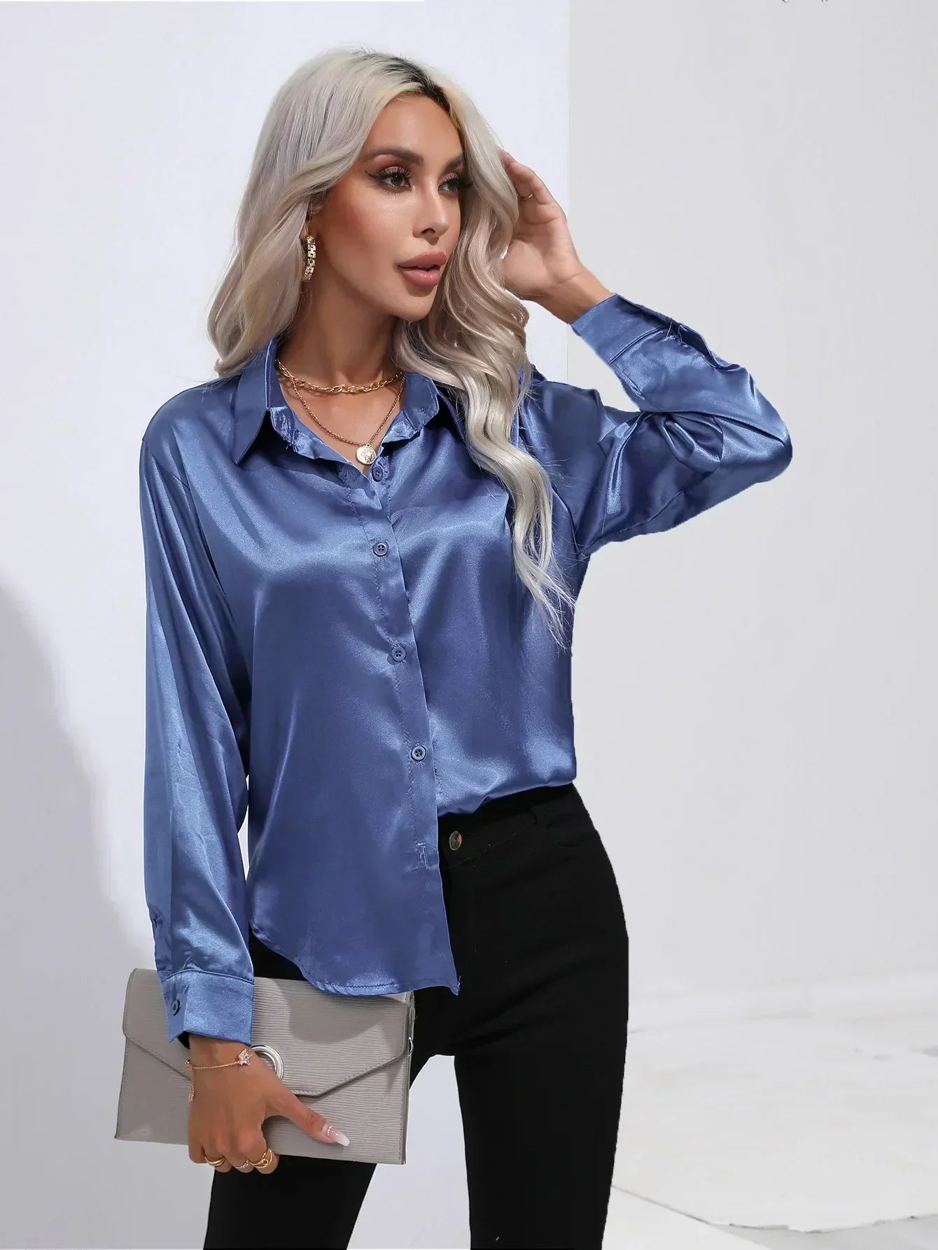 Isotta - Satin Blouse