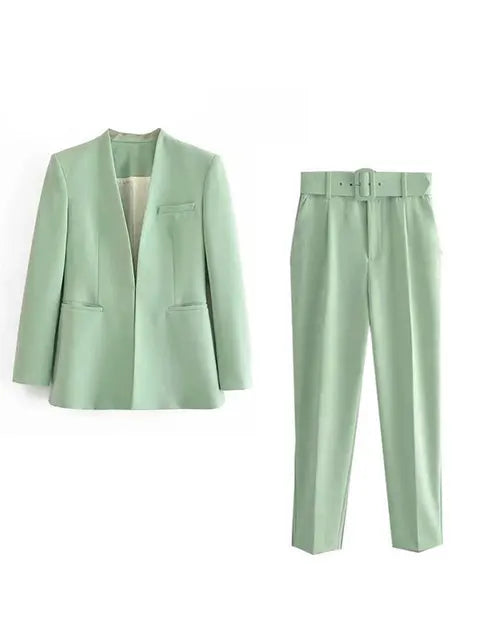 Gabriella - Classic Blazer and Trousers