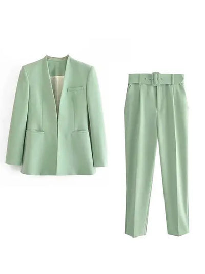 Gabriella - Classic Blazer and Trousers