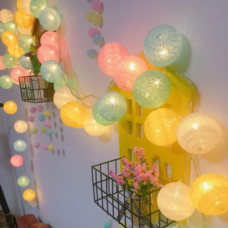 Elunéra – LED Cotton String Lights