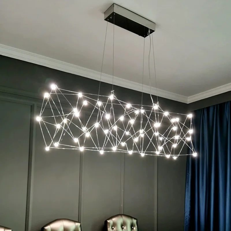 Veloré - Stainless Steel Chandelier