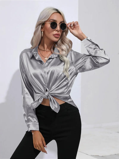 Isotta - Satin Blouse