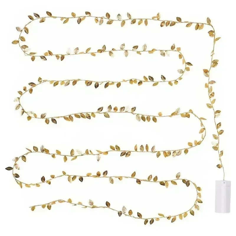 Liorow – Golden Leaf LED String Lights