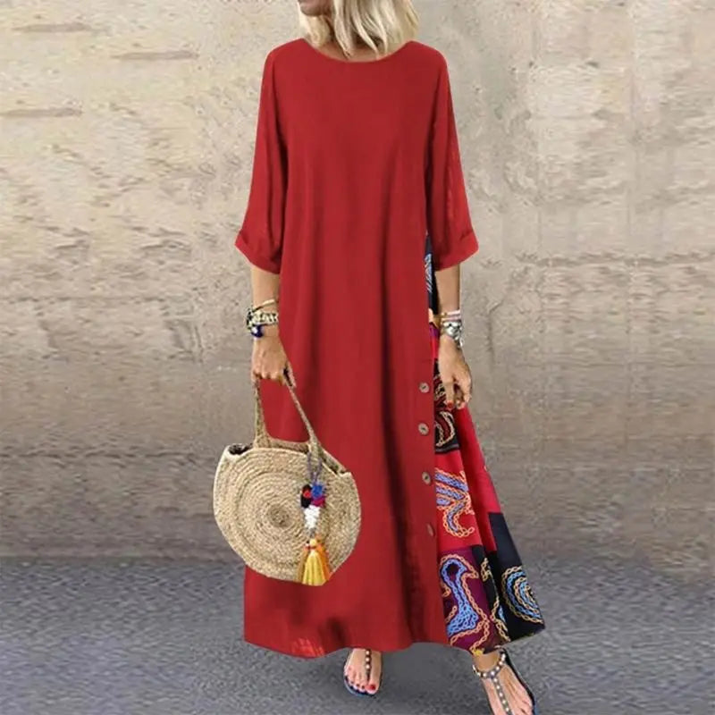 Yara - vintage zomerjurk plus size