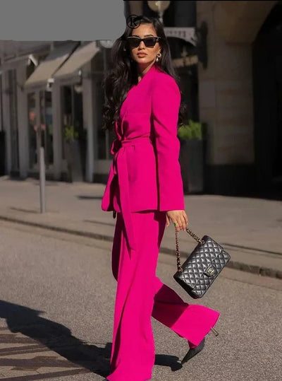 Halina - Blazer Set with Pants