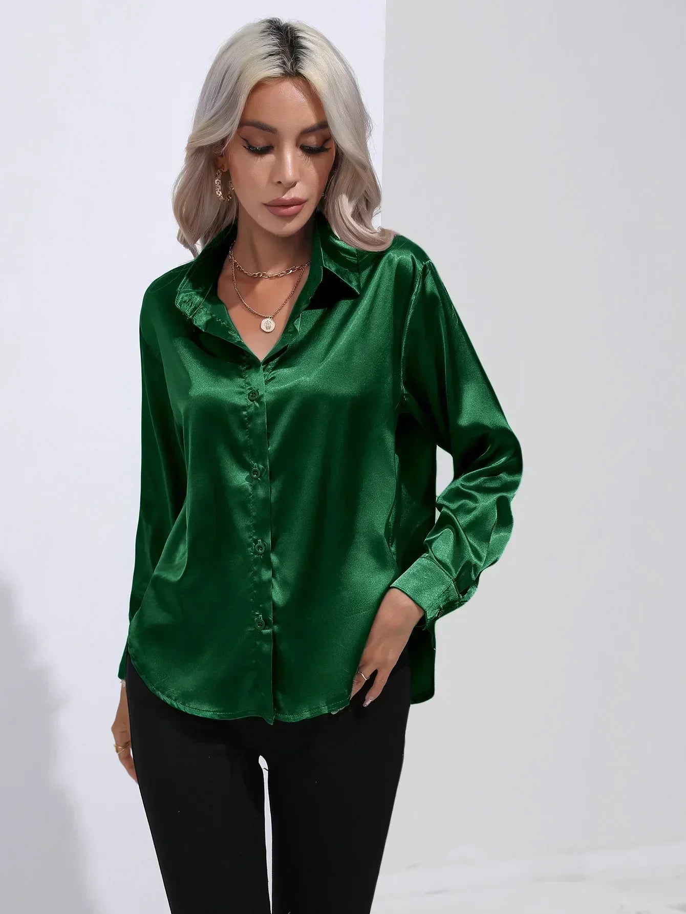 Isotta - Satin Blouse