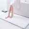 Aroselle - Ultra Soft Non Slip Quick Dry Chenille Bath Mat