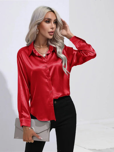 Isotta - Satin Blouse