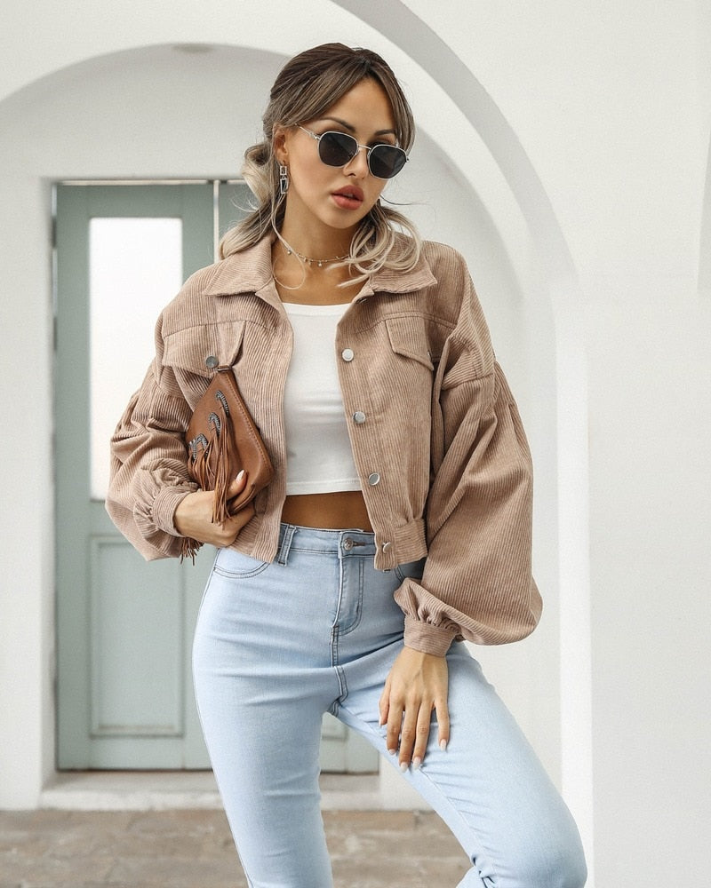 Delia - Trendy Dames Jas