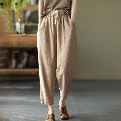 Kara - Cool trousers made of linen and cotton