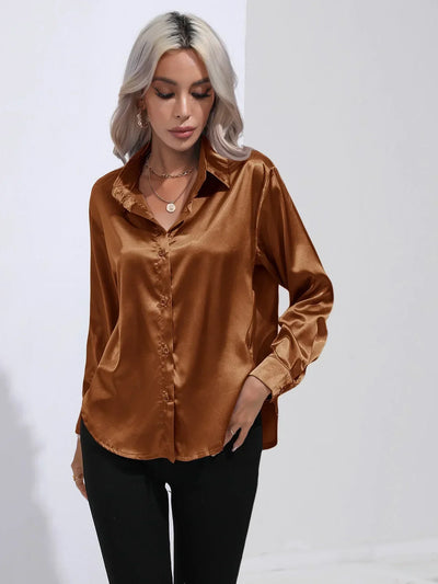 Isotta - Satin Blouse