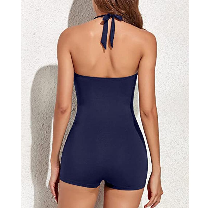 Florine - Sporty Boyleg Swimsuit