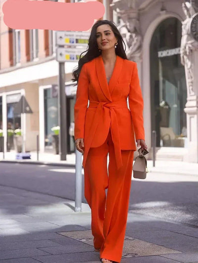 Halina - Blazer Set with Pants