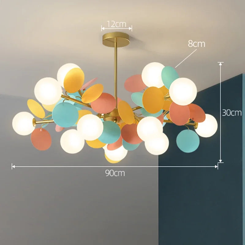 Sylvaniux – Colorful Branch Chandelier