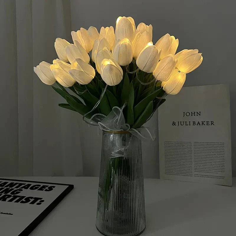 TulipGlow - Draagbaar LED tulp nachtlampje