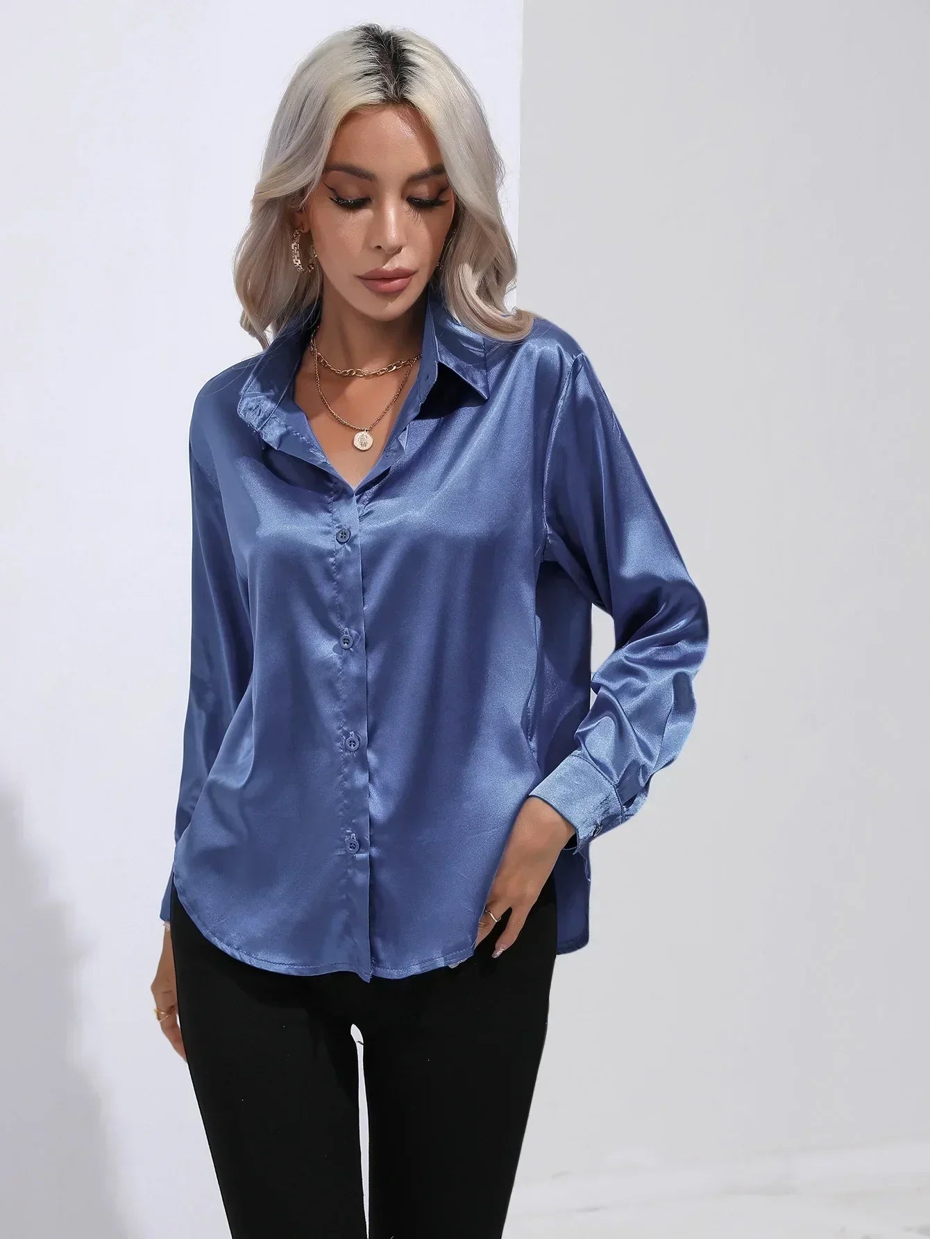 Isotta - Satin Blouse
