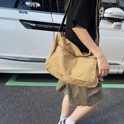 CrossStream - Trendy Schouder Messenger Slingtas