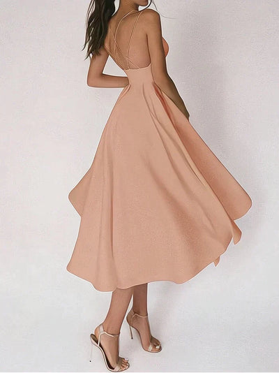 Nell - elegante corset midi jurk