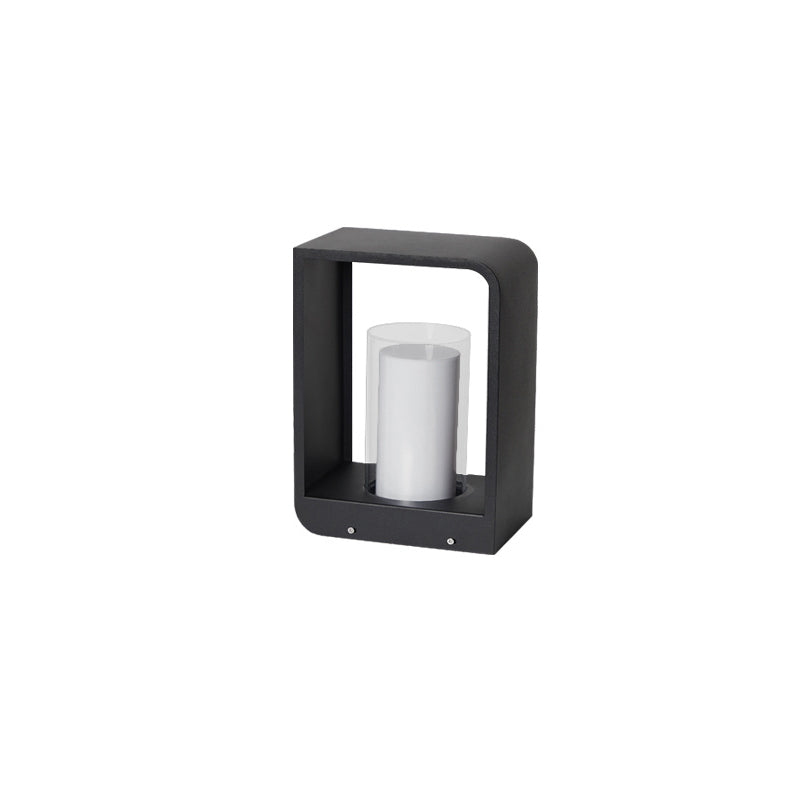 Donrain - Minimalist Square Frame LED Waterproof Lawn Light