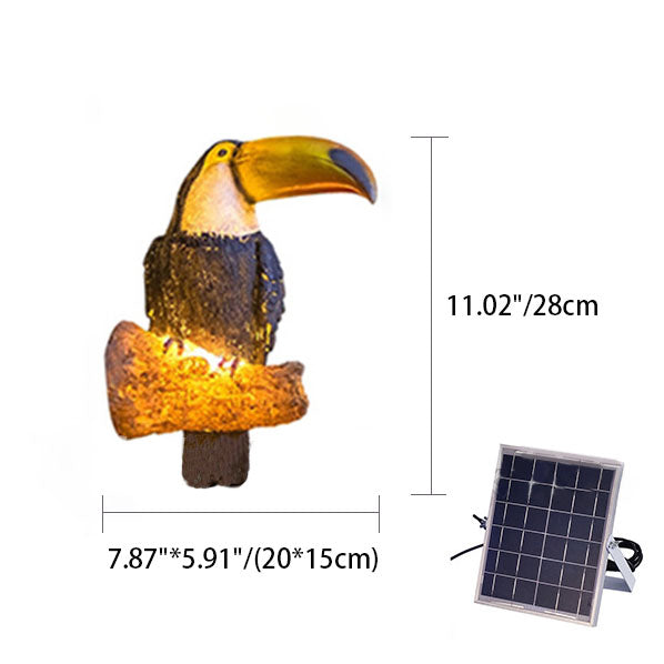 Cirelle - Solar Bird Garden Sculpture LED Light