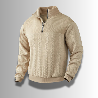 Hoogwaardige herensweater van merinowol