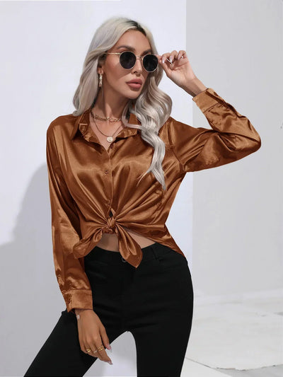 Isotta - Satin Blouse