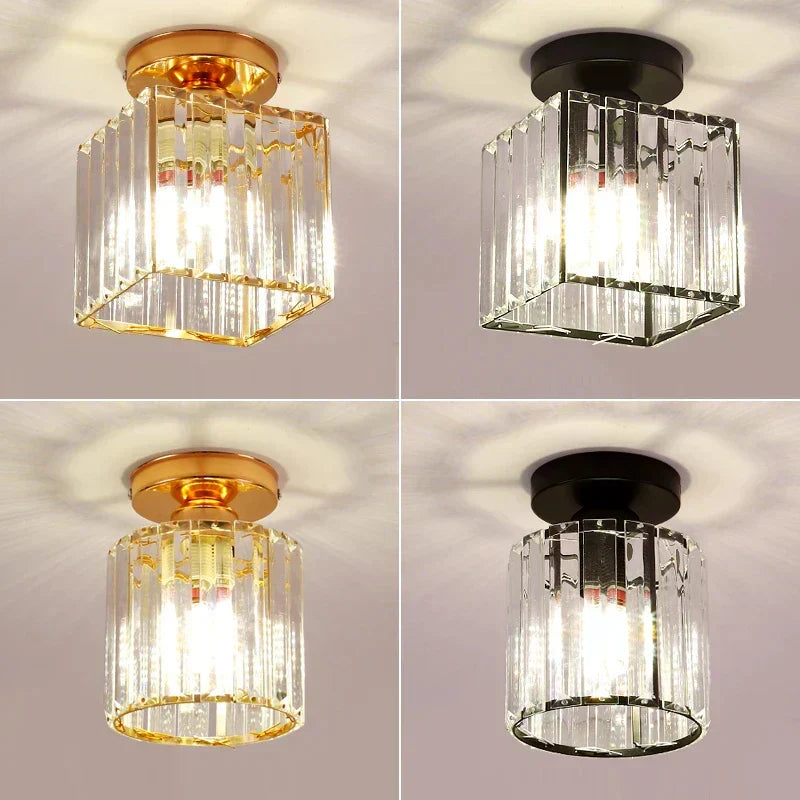 Diora - Crystal Flush Mount Ceiling Light