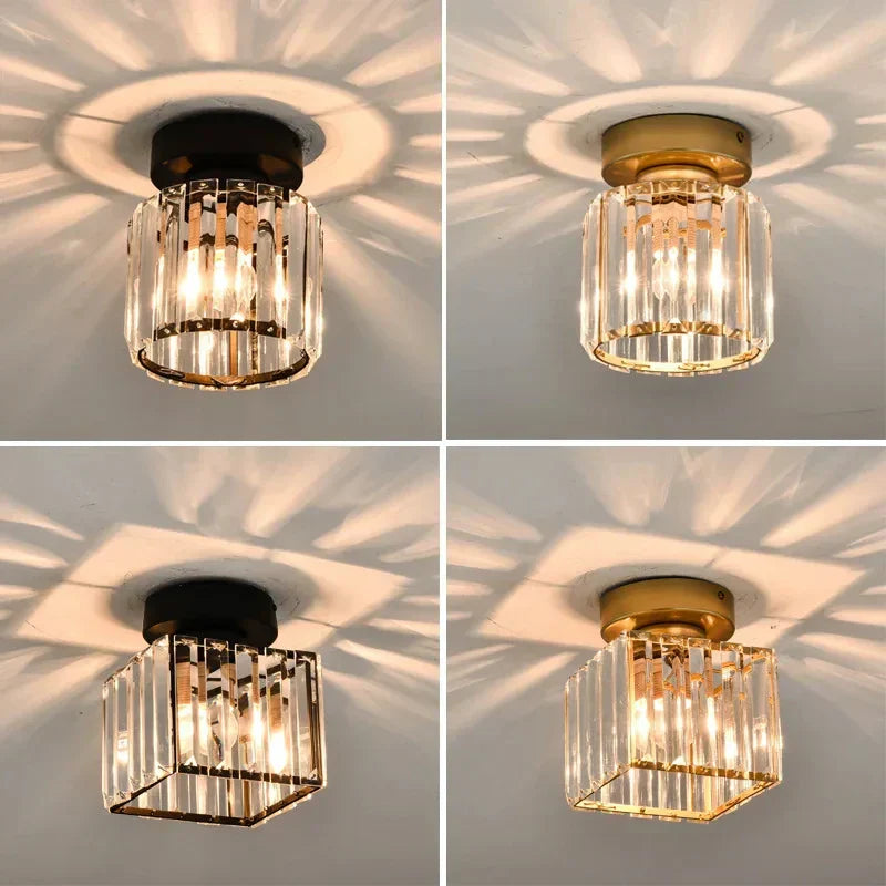 Diora - Crystal Flush Mount Ceiling Light