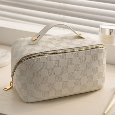 Daleyza - Luxe Geruite Make-up Tas