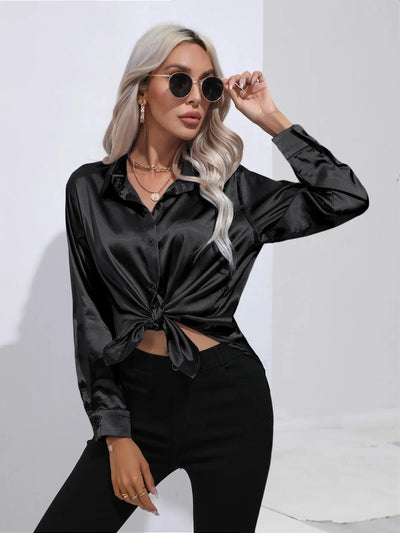 Isotta - Satin Blouse
