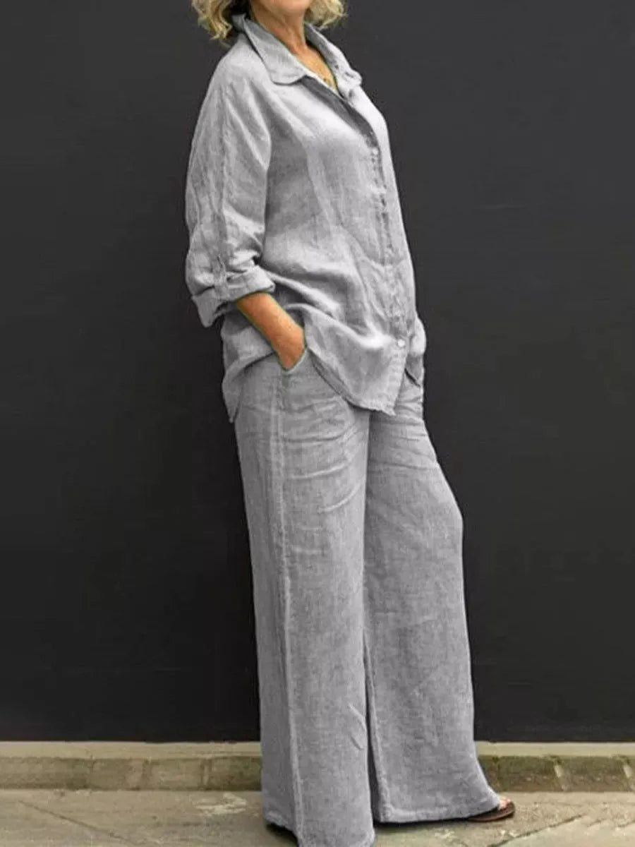 Illi - Cotton linen set for women