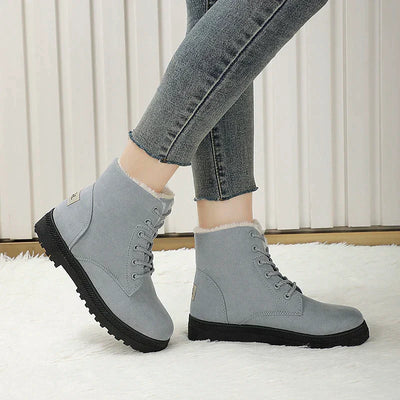 Elza - Non-slip snow boots with laces 