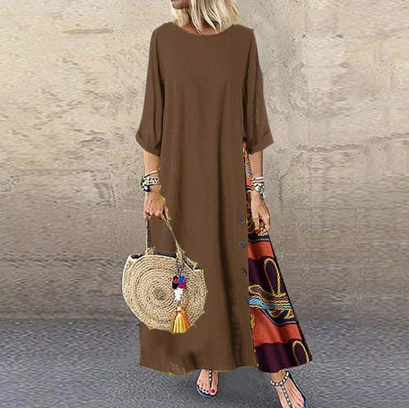 Yara - vintage zomerjurk plus size