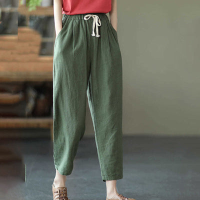 Kara - Cool trousers made of linen and cotton