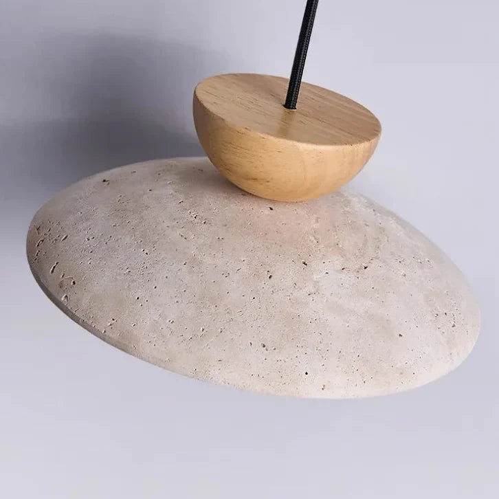 Clavelle - Travertine Pendant Light