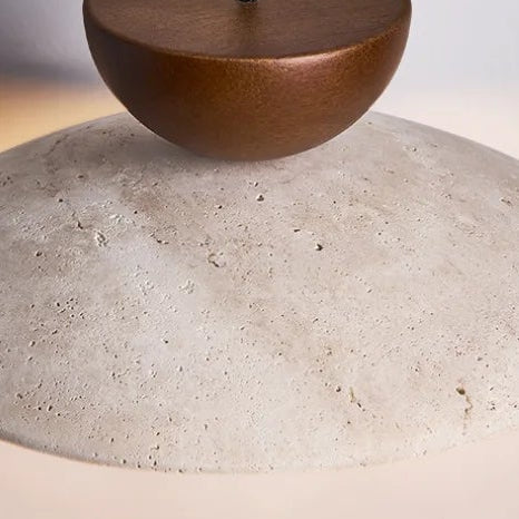 Clavelle - Travertine Pendant Light