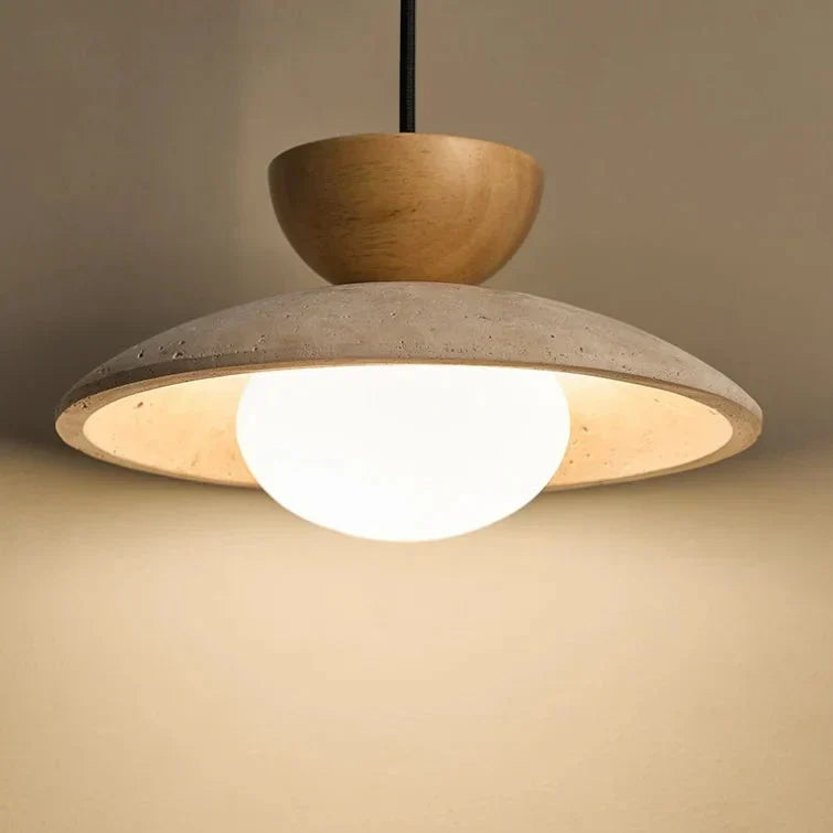 Clavelle - Travertine Pendant Light