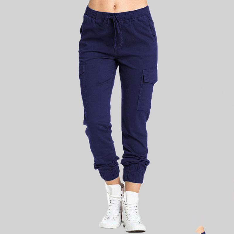 Elisae - Casual Pocket Trousers for Women