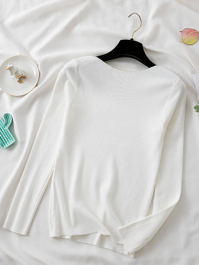 Sally -  Elegante Basis Trui voor Vrouwen