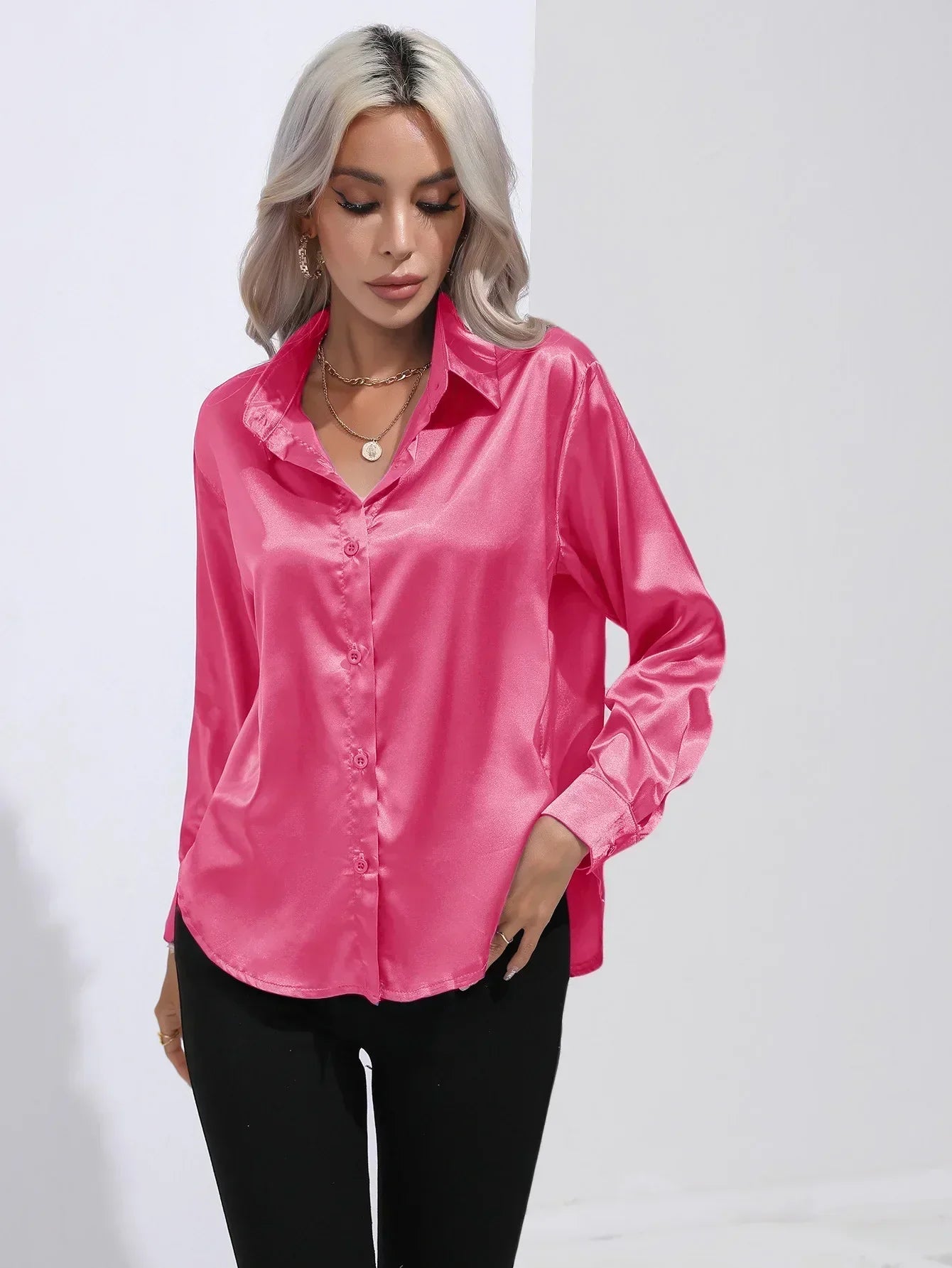 Isotta - Satin Blouse