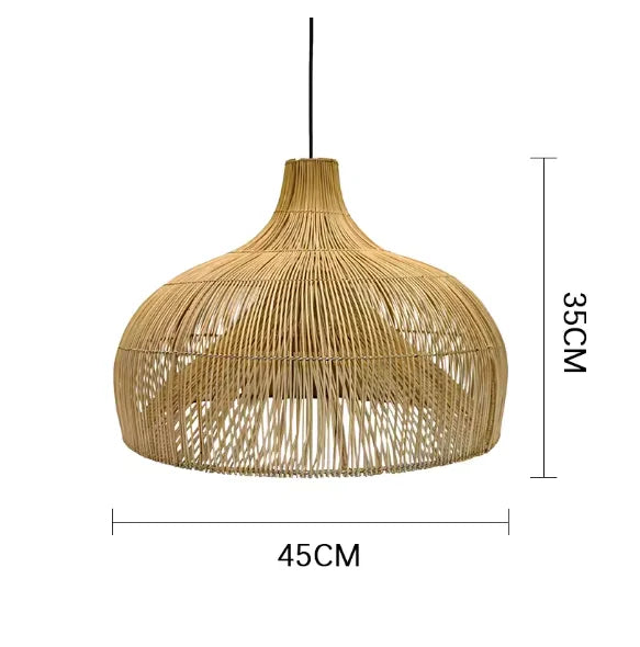 Veluné - Japanese Rattan Pendant Light