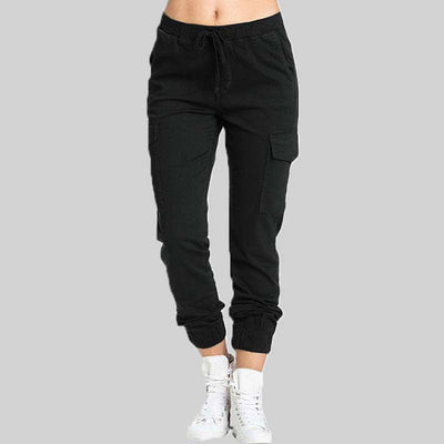 Elisae - Casual Pocket Trousers for Women