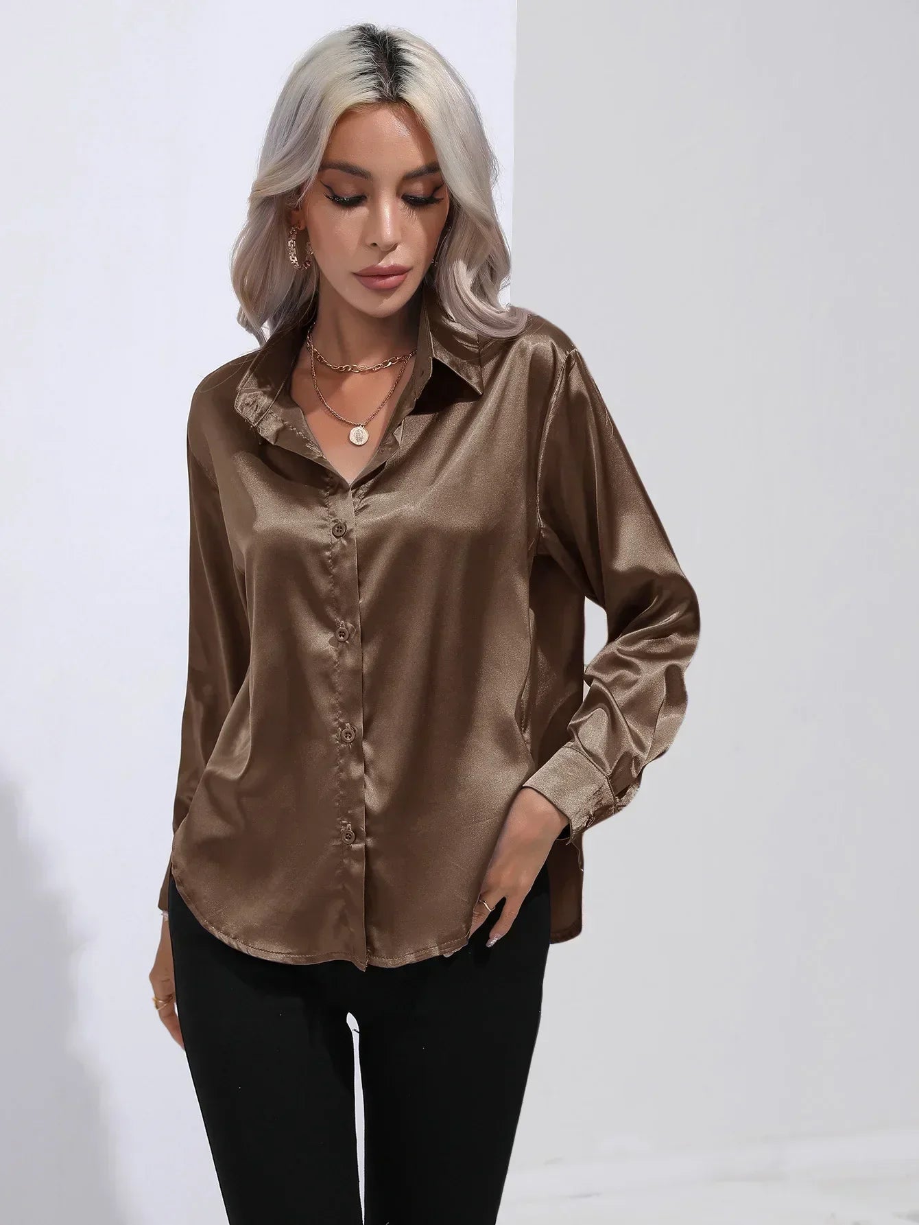 Isotta - Satin Blouse