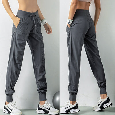 Bertilda Jogging Pants - Comfortable ankle pants