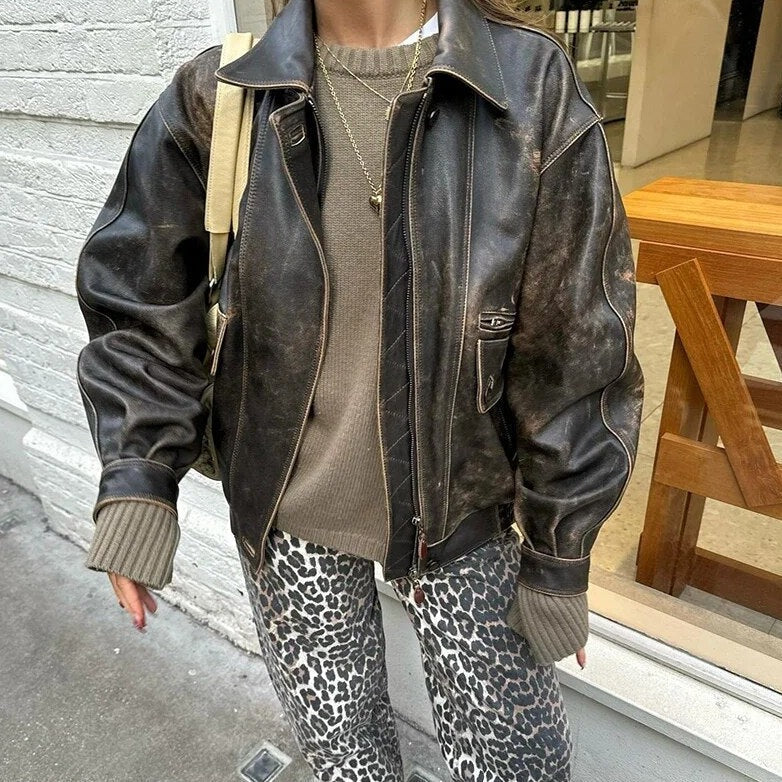 Sione - Luipaardprint Broek voor Vrouwen