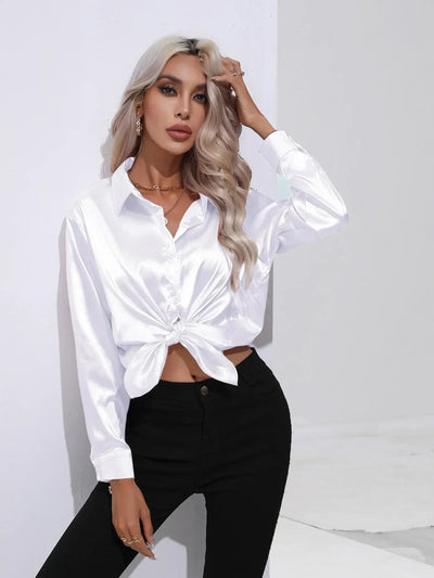 Isotta - Satin Blouse