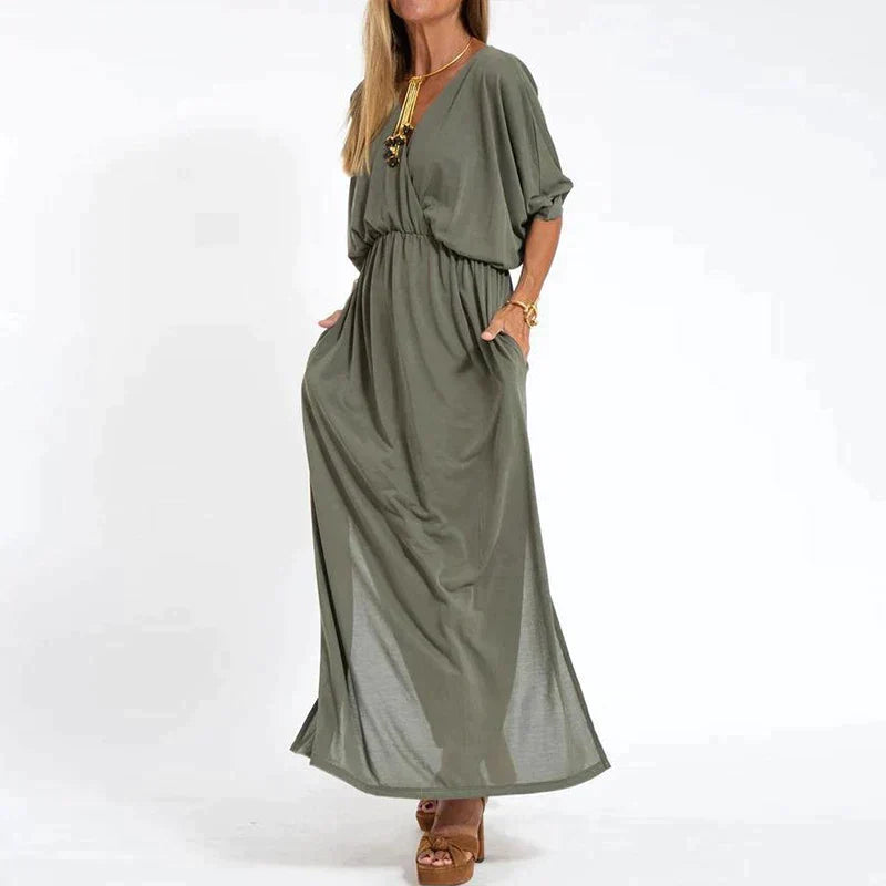 Armorette | Casual Boheemse maxi-jurk - Moeiteloos comfort en stijl