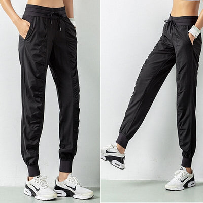Bertilda Jogging Pants - Comfortable ankle pants