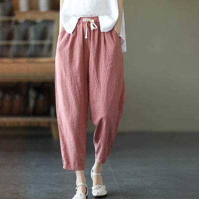 Kara - Cool trousers made of linen and cotton